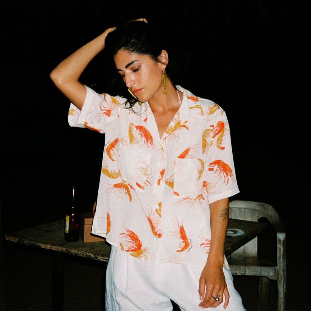 ISO GUAYABERITA CAMARÓN SILK in SAL